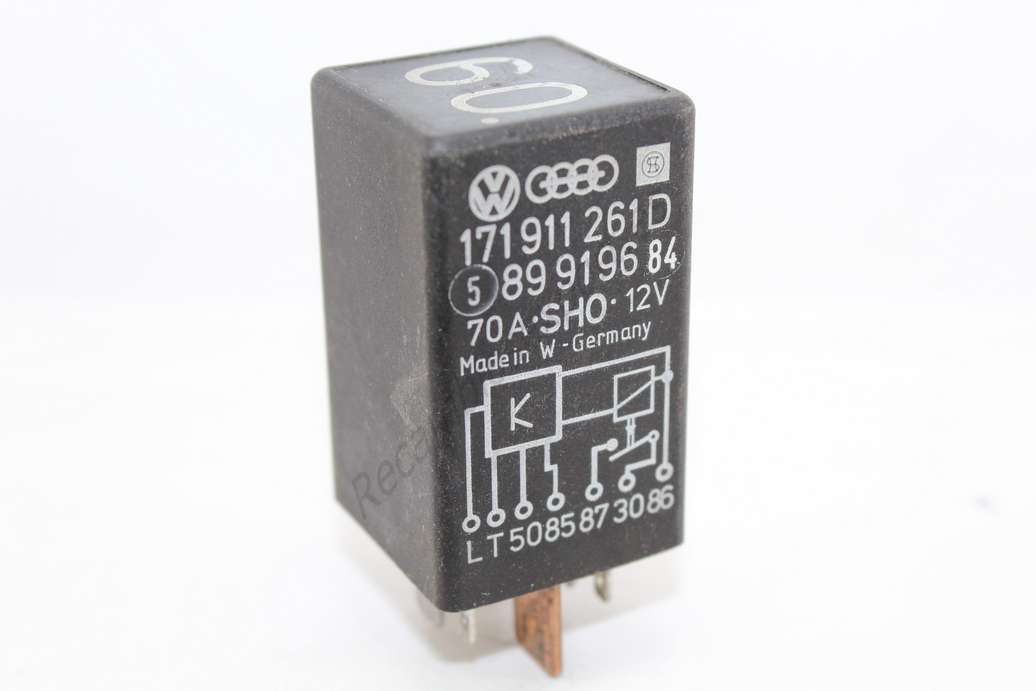 Rele 60 Volkswagen Audi 171911261D 171 911 261 D 89919684 89 9196 84 - foto 1