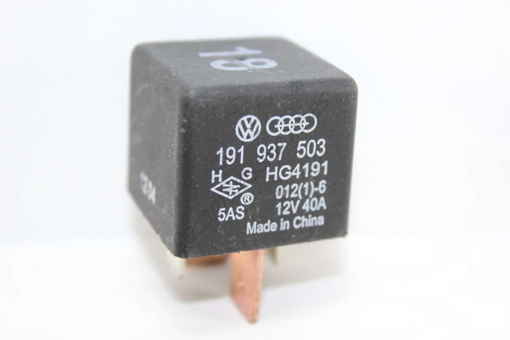 Relé 18 de calefacción adicional VW Volkswagen Audi Seat 191937503 191 937 503 - foto 1