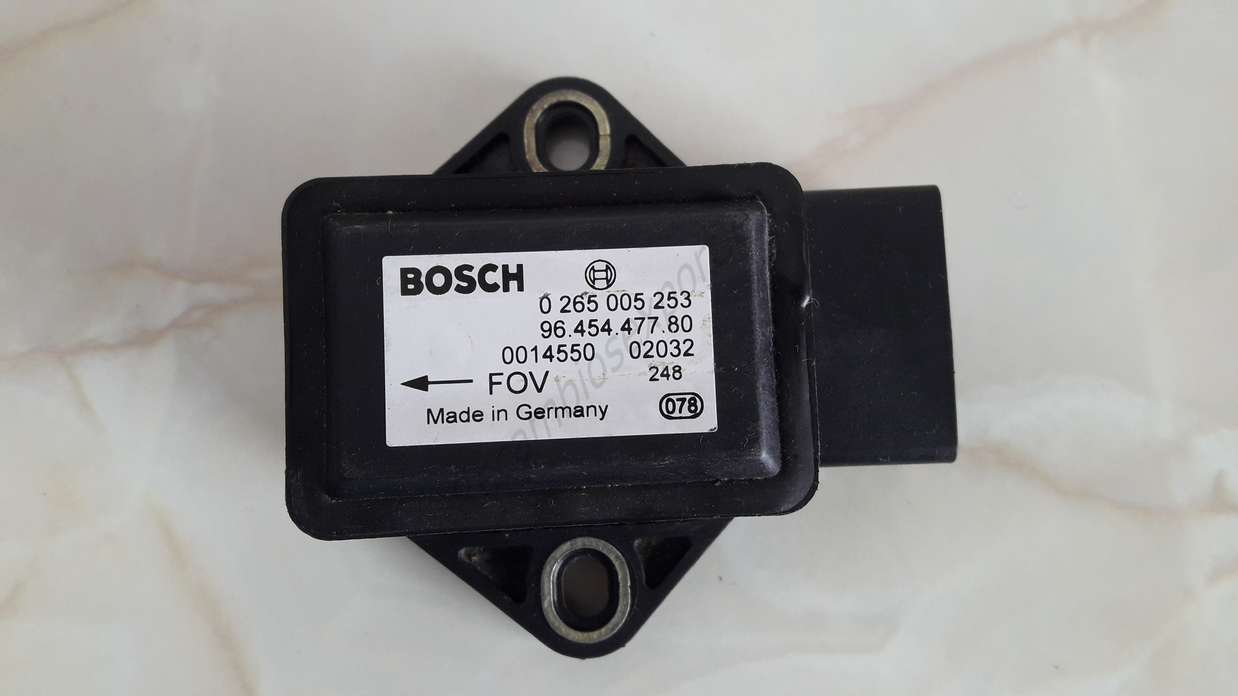 Sensor esp  peugeot 307 9645447780 96 454 477 80 bosch 0265005253 0 265 005 253 - foto 1