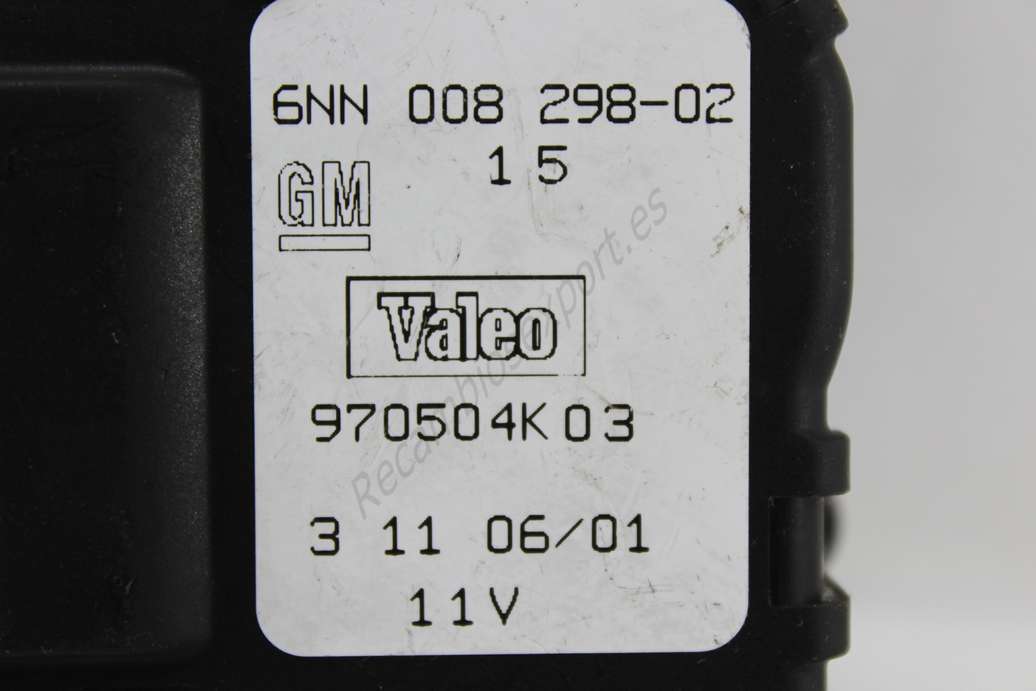 Servomotor de calefacción de clima Opel Corsa C 970504K03 970504K 03 GM 6NN00829802 6NN008298-02 Valeo - foto 2