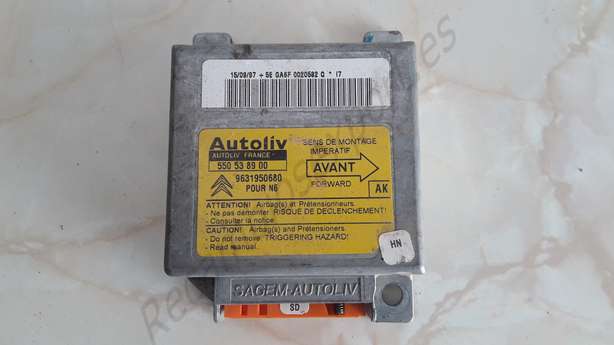 Centralita Airbag Citroen Xsara 9631950680 Autoliv 550538900 AK - foto 1