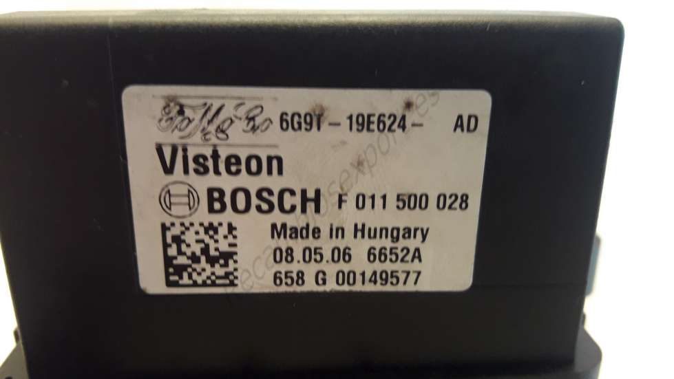 Resistencia de calentamiento ford focus c-s-max fiesta vi mondeo 6g9t19e624ad 6G9T-19E624-AD BOSCH F011500028 F 011 500 028 - foto 2