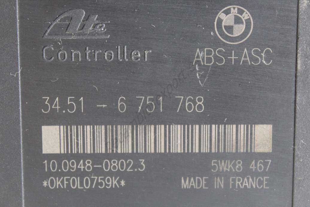 ABS BMW E36 E46 34516751767 34. 51-6 751 767 34516751768 34. 51-6 751 768 10020402544 10. 0204-0254. 4 10094808023 10. 0948-0802. 3 5WK8467 5WK8 467 - foto 2