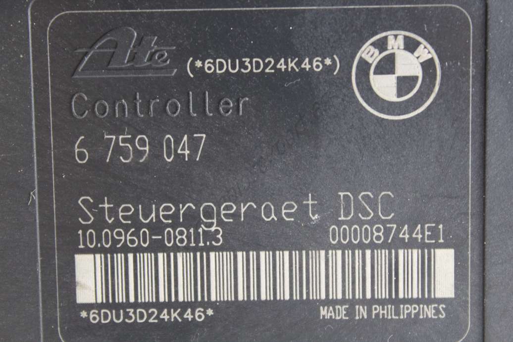 ABS BMW E46 34516759045 34.51-6 759 045 6759047 6 759 047 Ate 10020600264 10.0206-0026.4 10096008113 10.0960-0811.3 00004744E1 - foto 2