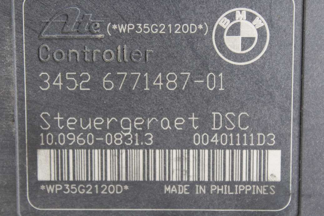 ABS BMW E90 E91 E92 E93 E87 3451677148601 3451-6771486-01 34516771486 3452677148701 3452-6771487-01 34526771487 Ate 10096008313 10.0960-0831.3 10020602254 10.0206-0225.4 00401111D3 - foto 2