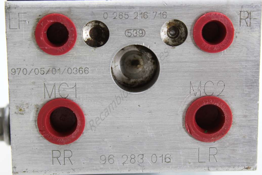 ABS Chevrolet Daewoo Nubira 96283016 96 283 016 0265216716 0 265 216 716 - foto 3
