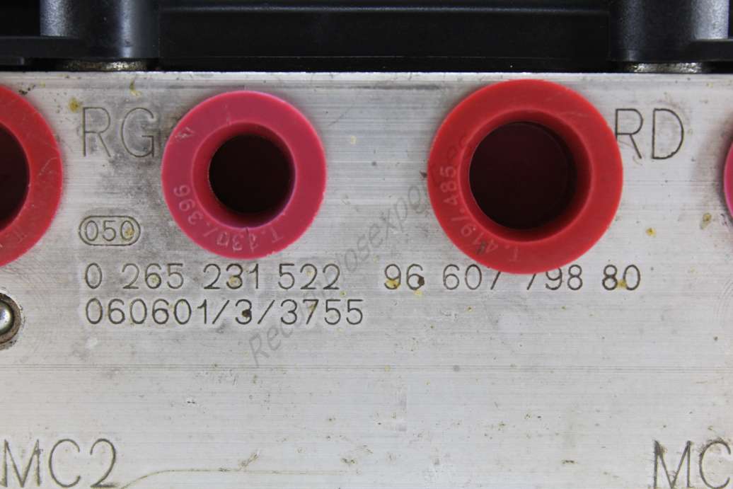ABS Citroen Sxara Picasso C4 Berlingo 9660779880 96 607 798 80 BOSCH 0265231522 0 265 231 522 0265800415 0 265 800 415 - foto 3