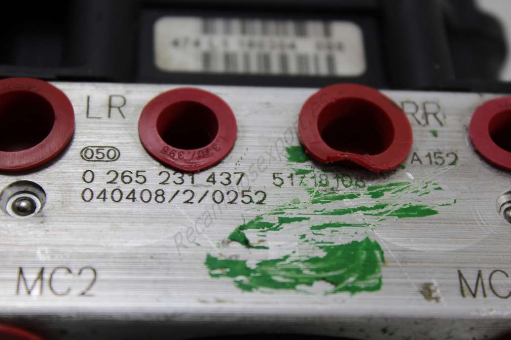 ABS Fiat Stilo 51718108 BOSCH 0265231437 0 265 231 437 0265800369 0 265 800 369 - foto 3
