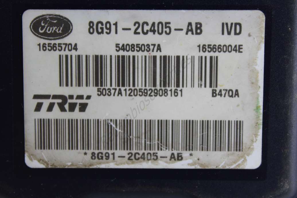 ABS Ford Mondeo 8G912C405AB 8G91-2C405-AB - foto 2