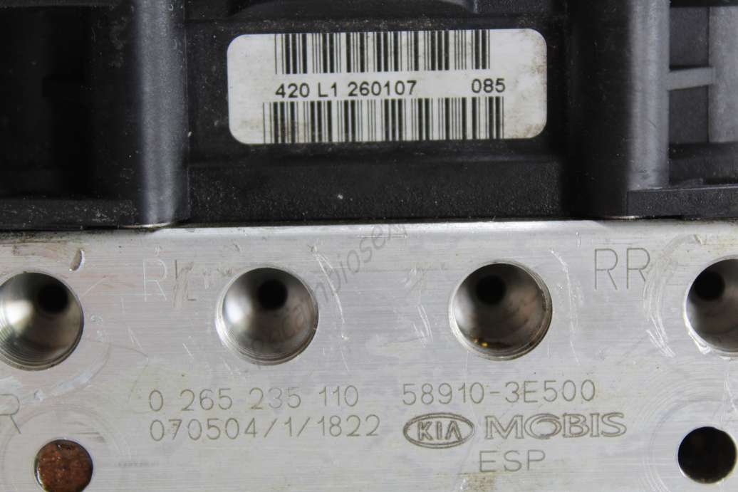 ABS Kia Sorento 589103E500 58910-3E500 BOSCH 0265950564 0 265 950 564 0265235110 0 265 235 110 - foto 2