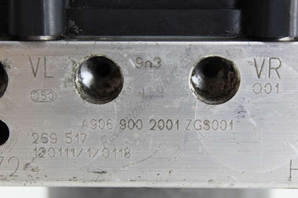 ABS Mercedes Sprinter W906 A9069002001 A906 900 2001 BOSCH 0265956033 0 265 956 033 0265242621 0 265 242 621 2265106490 - foto 4