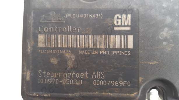ABS Opel Astra H 13157575 GW 13 157 575 13157575BE 13157575GW 10020700224 - foto 2