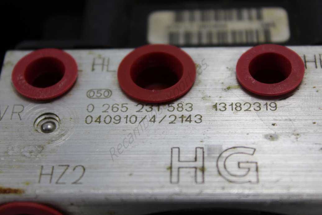 ABS Opel Corsa 13182319 HG 0265231583 0 265 231 583 0265800443 0 265 800 443 - foto 3