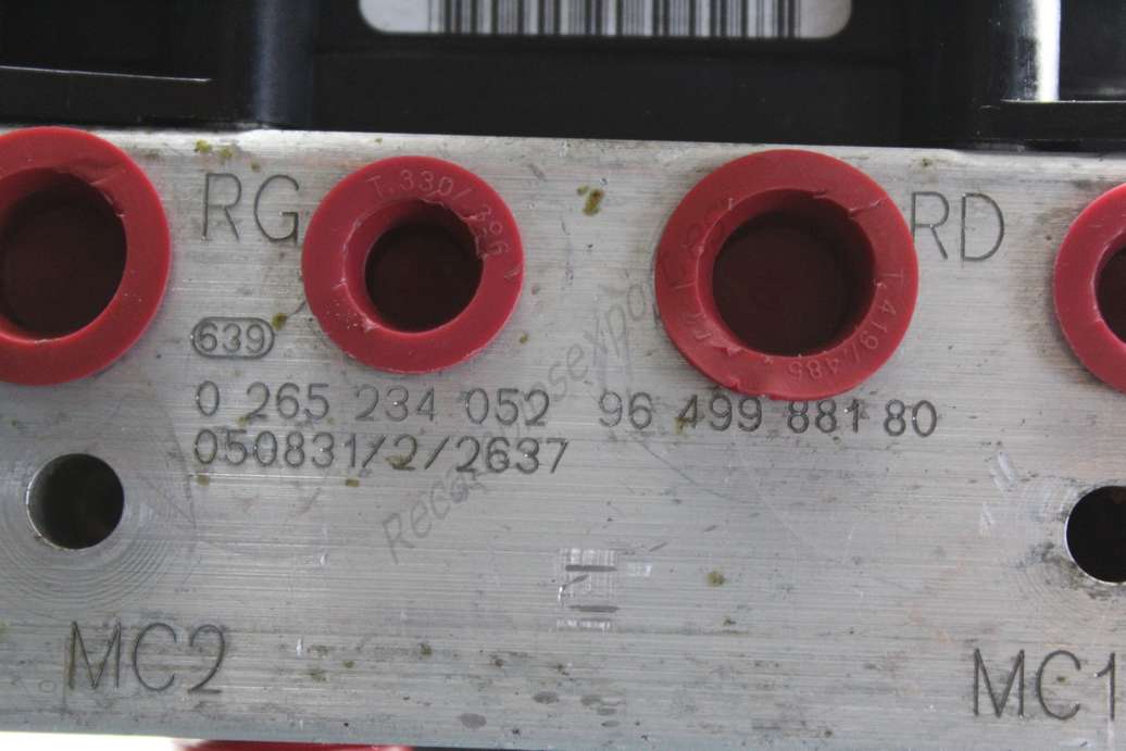 ABS Peugeot Citroen 9649988180 96 499 881 80 9656099380 96 560 993 80 BOSCH 0265234052 0 265 234 052 0265950326 0 265 950 326 - foto 4