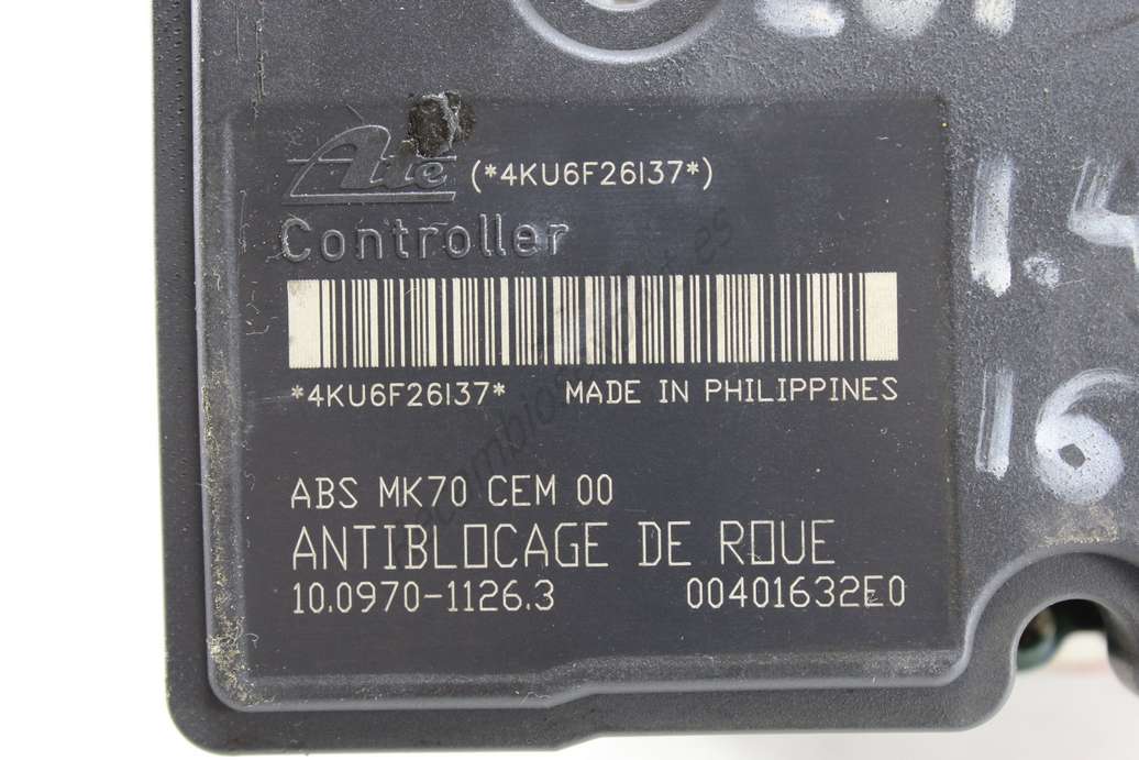 ABS Peugeot Citroen 9662150680 Ate 10020700774 10.0207-0077.4 10097011263 10.0970-1126.3 00401632E0 - foto 2