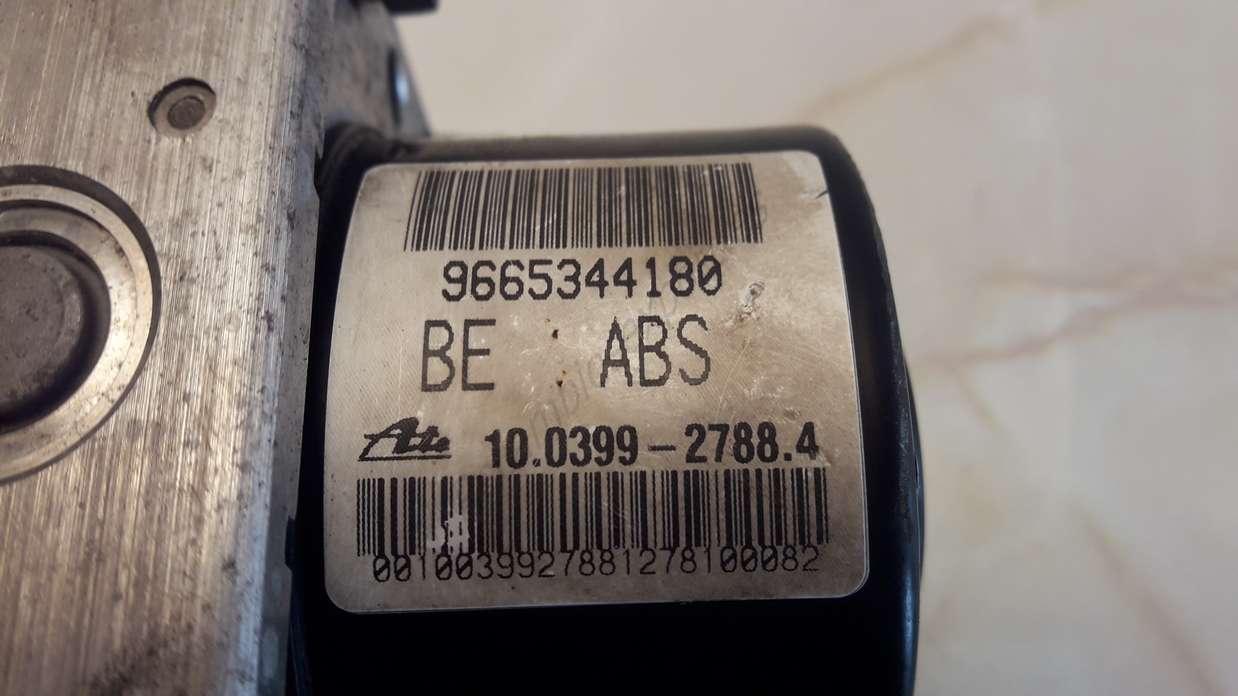 ABS Peugeot Citroen 9665344180 10039927884 10097011543 000405358E2 - foto 3