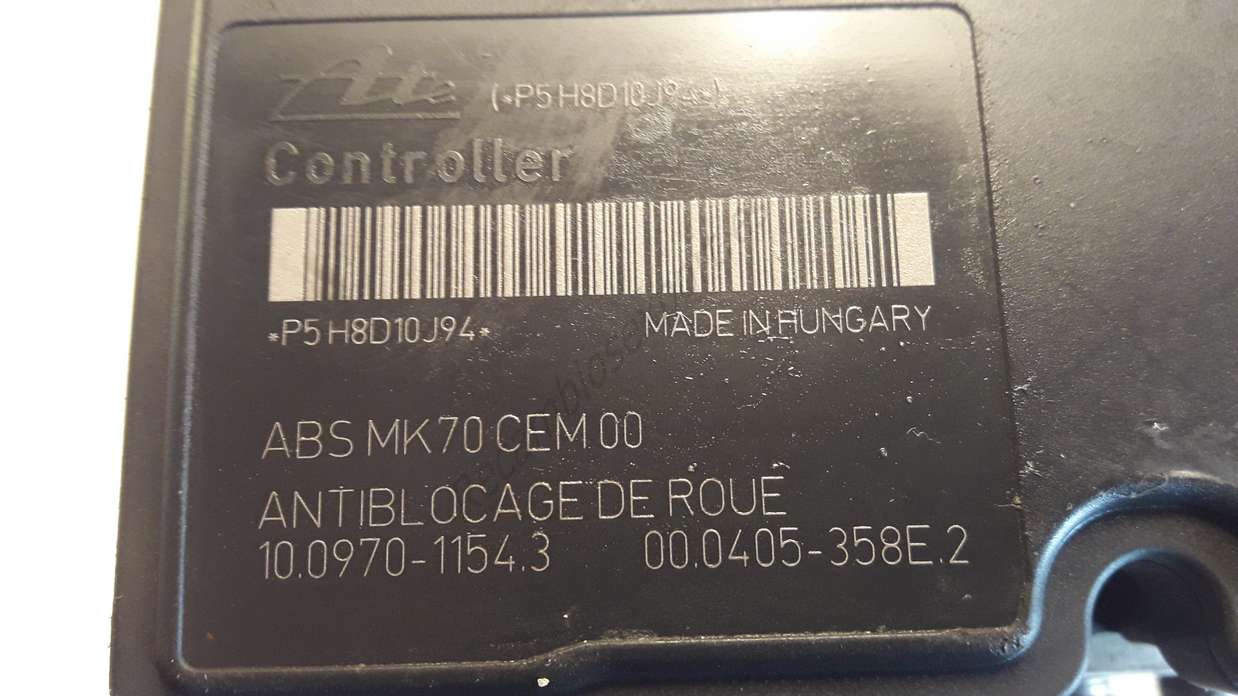 ABS Peugeot Citroen 9665344180 10039927884 10097011543 000405358E2 - foto 2