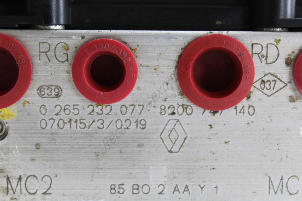 ABS Renault Clio 8200747140 8200 747 140 BOSCH 0265232077 0 265 232 077 0265800559 0 265 800 559 - foto 3