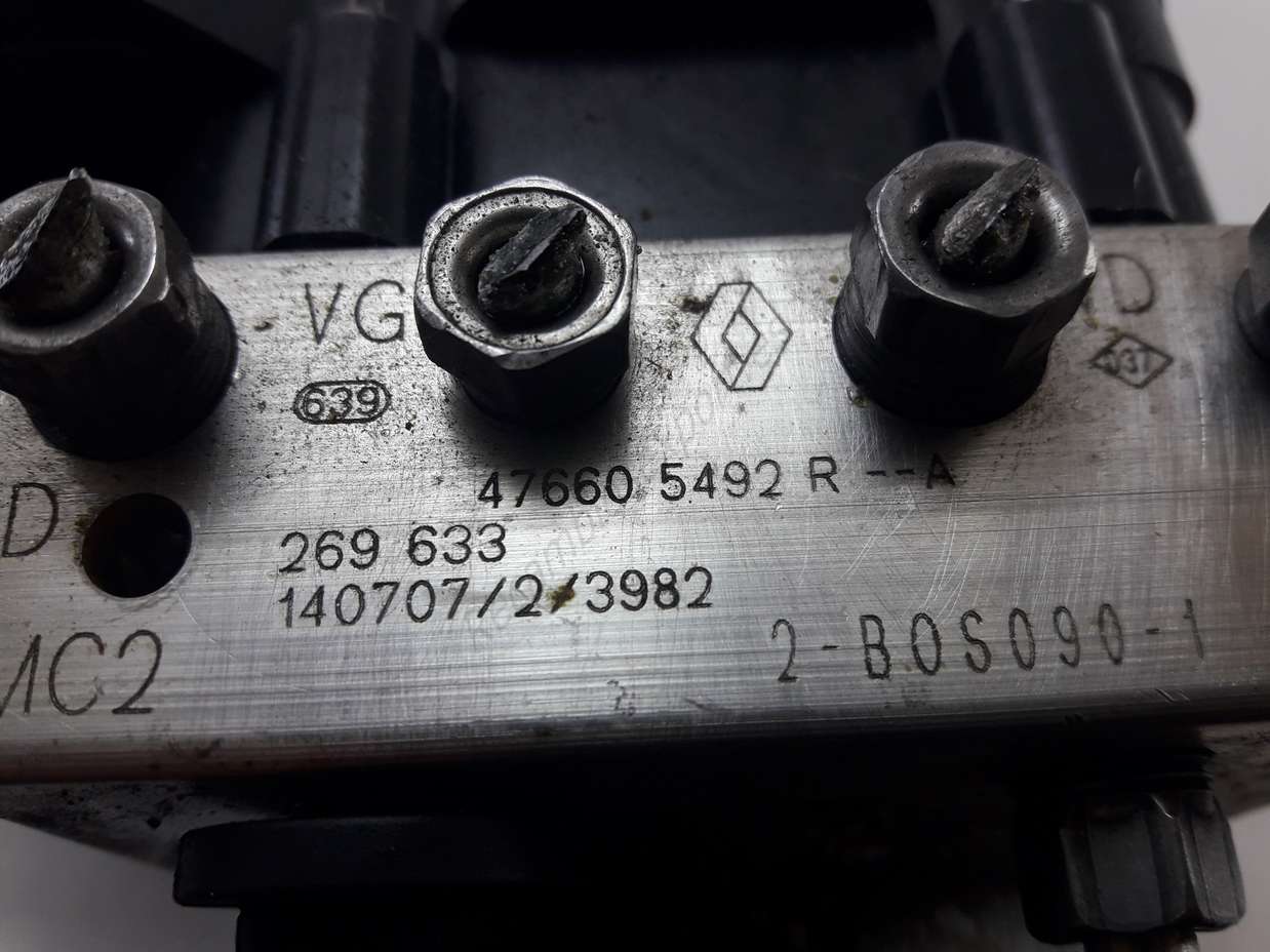 ABS Renault Dacia 476605492RA 47660 5492 R--A 476605492R 2265106516 0265956285 - foto 3