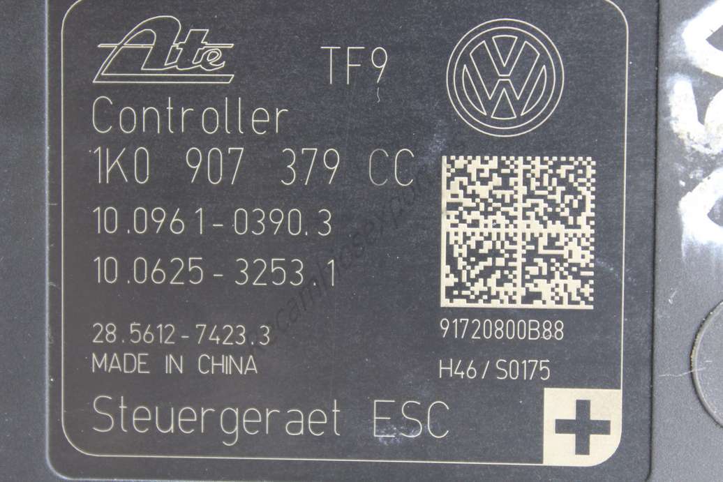 ABS Skoda Yeti 1K0614517EK 1K0 614 517 EK 1K0907379CC 1K0 907 379 CC Ate 10021211044 10.0212-1104.4  10096103903 10.0961-0390.3 10062532531 10.0625-3253.1 - foto 2