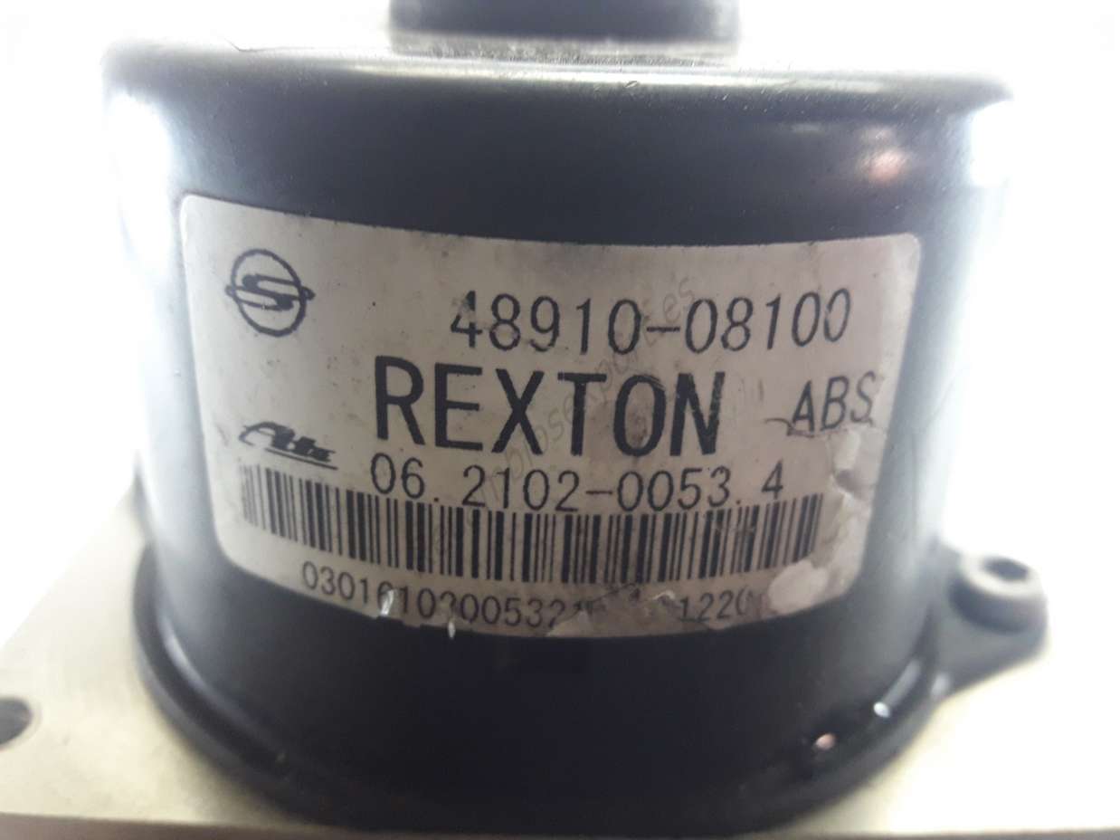 ABS Ssangyong Rexton 4891008100 48910-08100 06210200534 06.2102-0053.4 06210903343 06.2109-0334.3 00007771E0 - foto 3