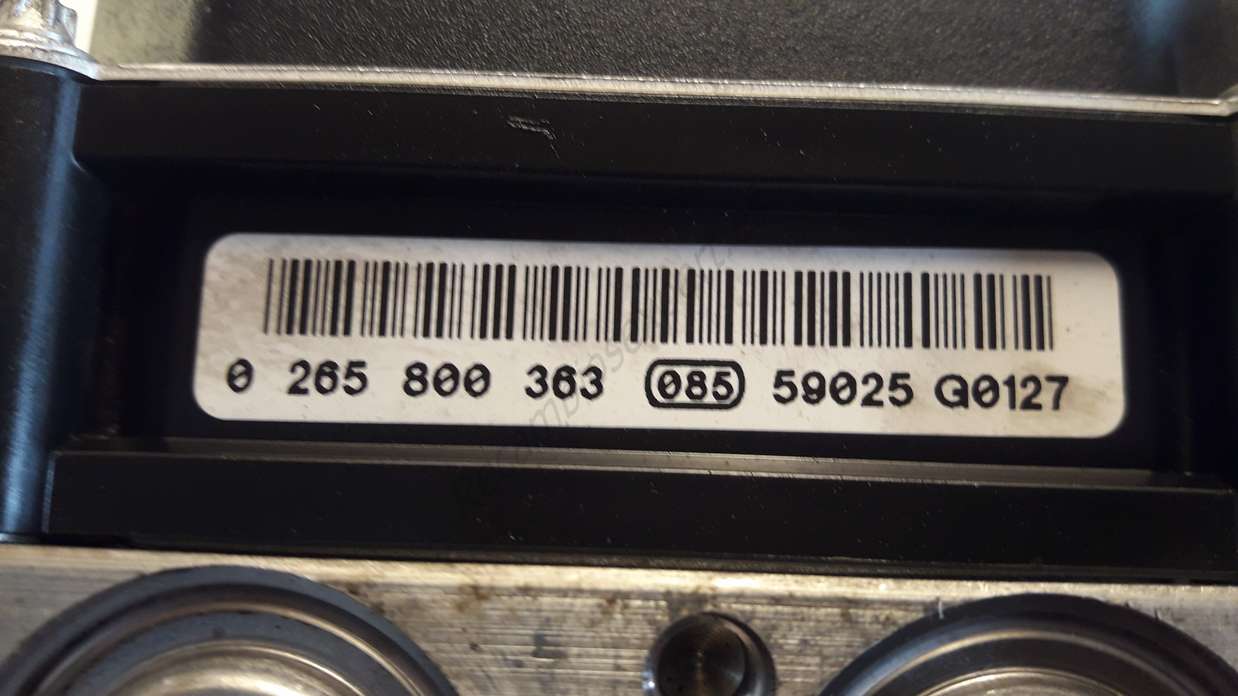 ABS VW Audi Seat Skoda 6Q0614117L BOSCH 0265231426 0265800363 - foto 2