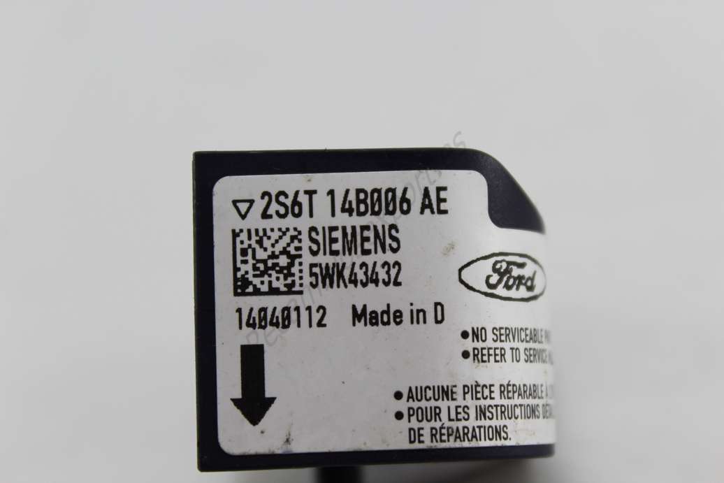 Airbag Sensor Ford Fiesta Mazda 2S6T14B006AE 2S6T 14B006 AE SIEMENS 5WK43432 - foto 2