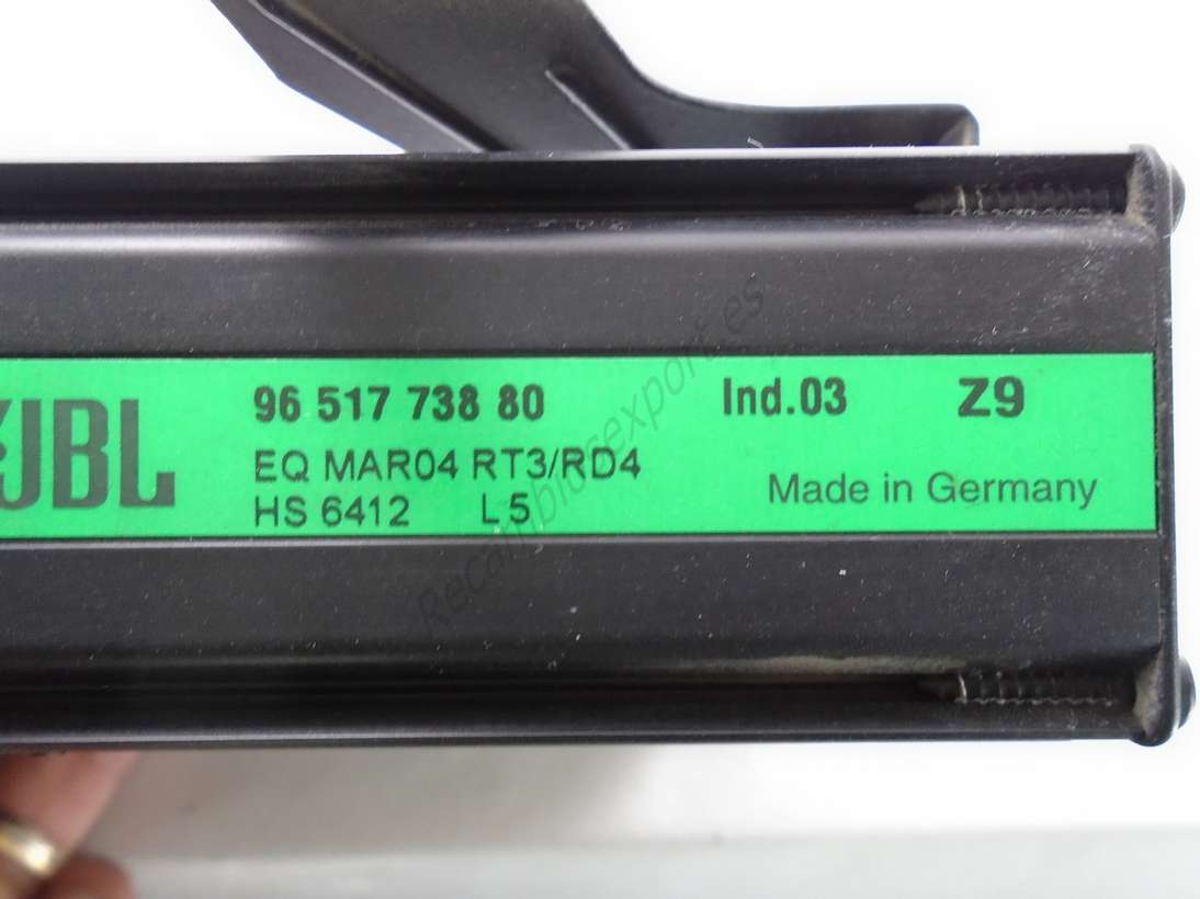 Amplificador Audi JBL 9651773880 96 517 738 80 Ind.03 Z9 - foto 2