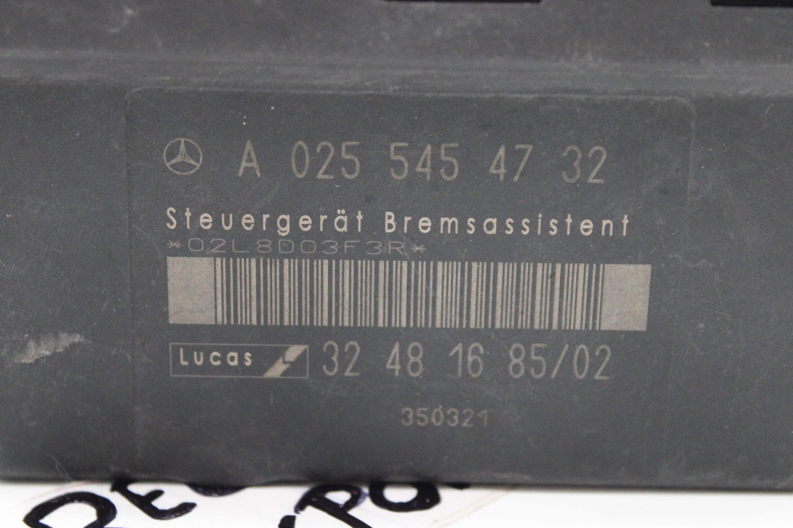 Asistente a la frenada Mercedes W210 W208 W202 A0255454732 A 025 545 47 32 LUCAS 3248168502 32 48 16 85 02 - foto 2