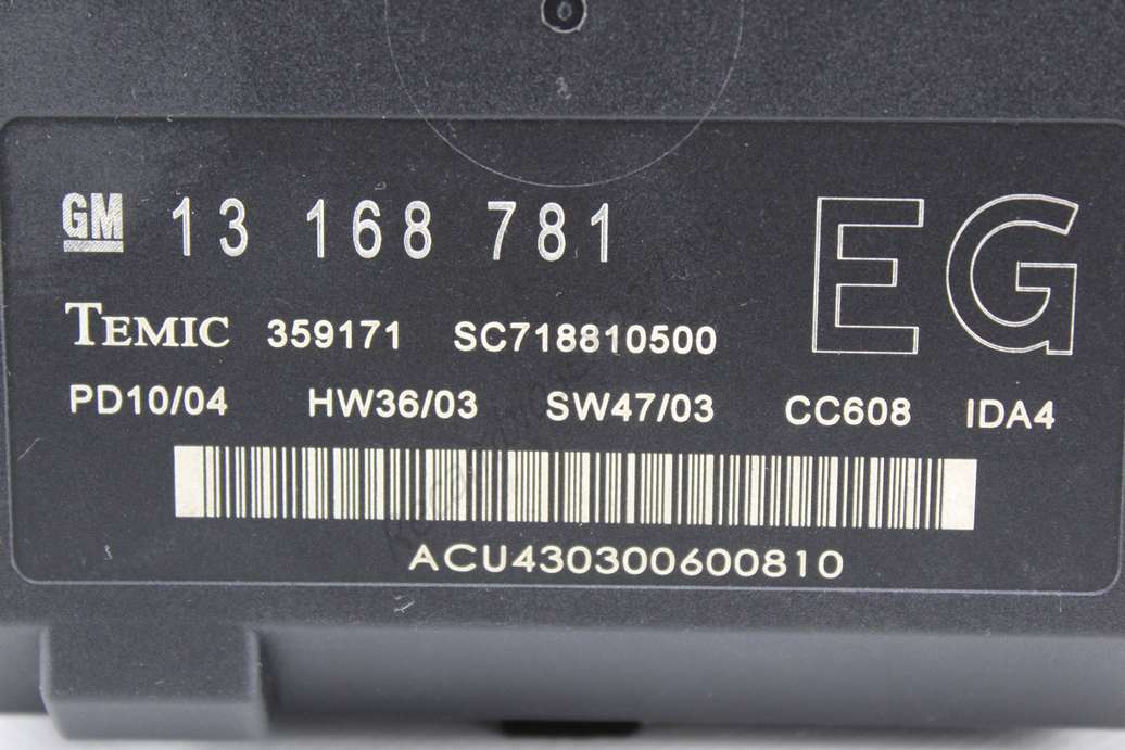 BSI Caja de fusibles Opel Vectra C 13168781 13 168 781 GM TEMIC 359171 SC718810500 - foto 2