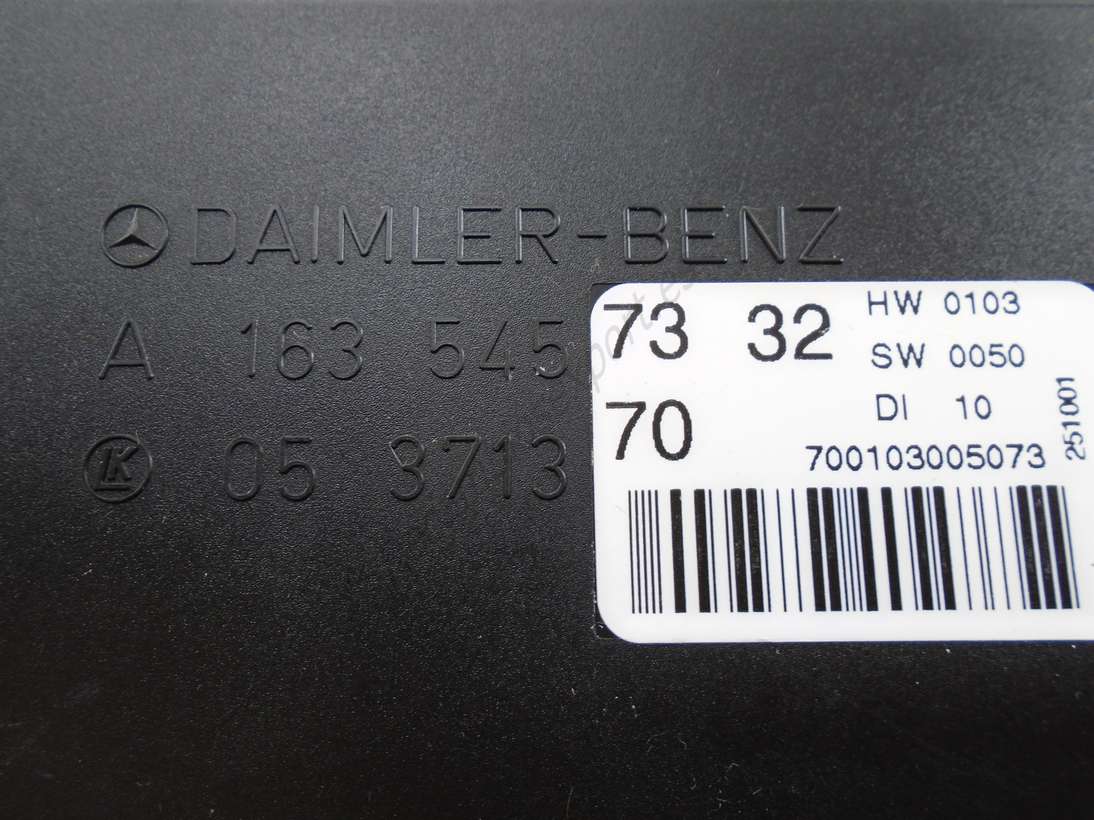 Body control Mercedes W163 A1635457332 A 163 545 73 32 LK 05371370 05 3713 70 - foto 2
