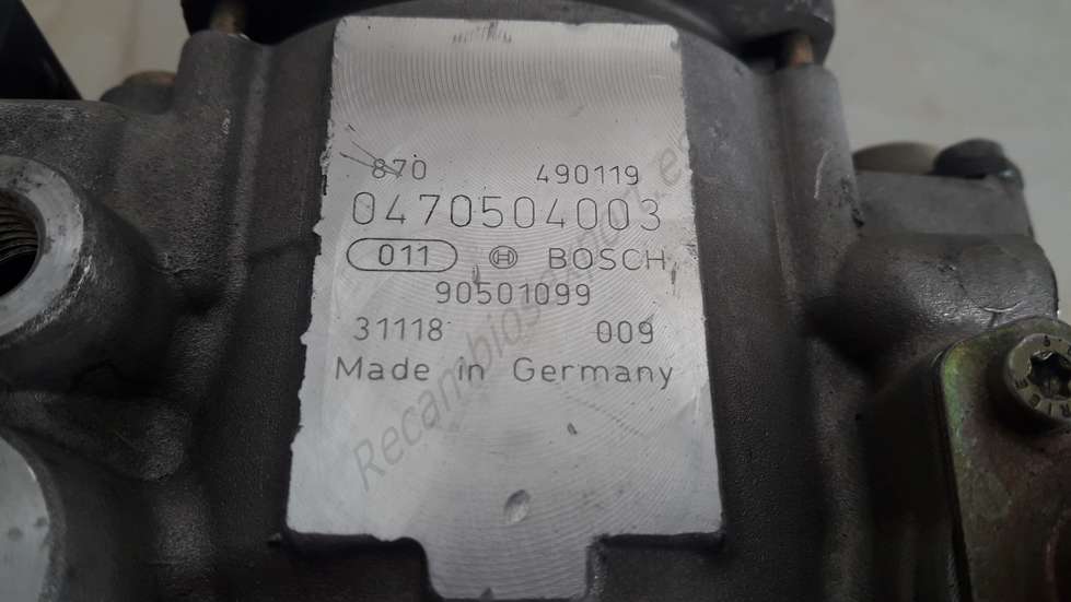 Bomba Inyeccion Opel Astra Vectra Zafira 0470504003 90501099 BOSCH 0281001827 0 281 001 827 - foto 3