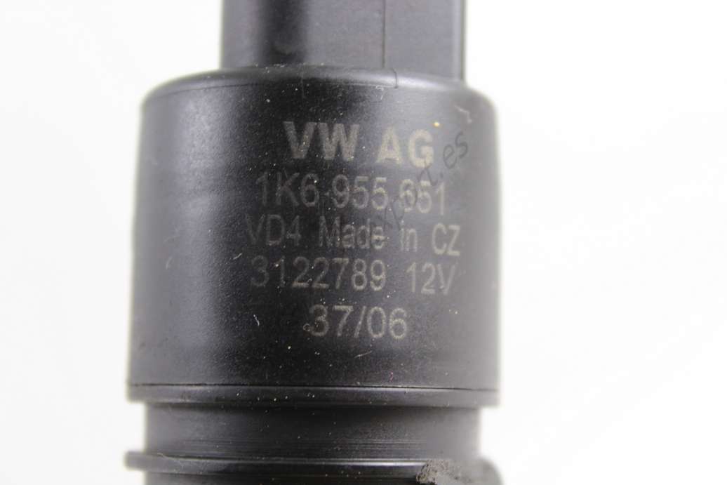 Bomba limpia parabrisas VW Volkswagen Seat Skoda Audi 1K6955651 - foto 2