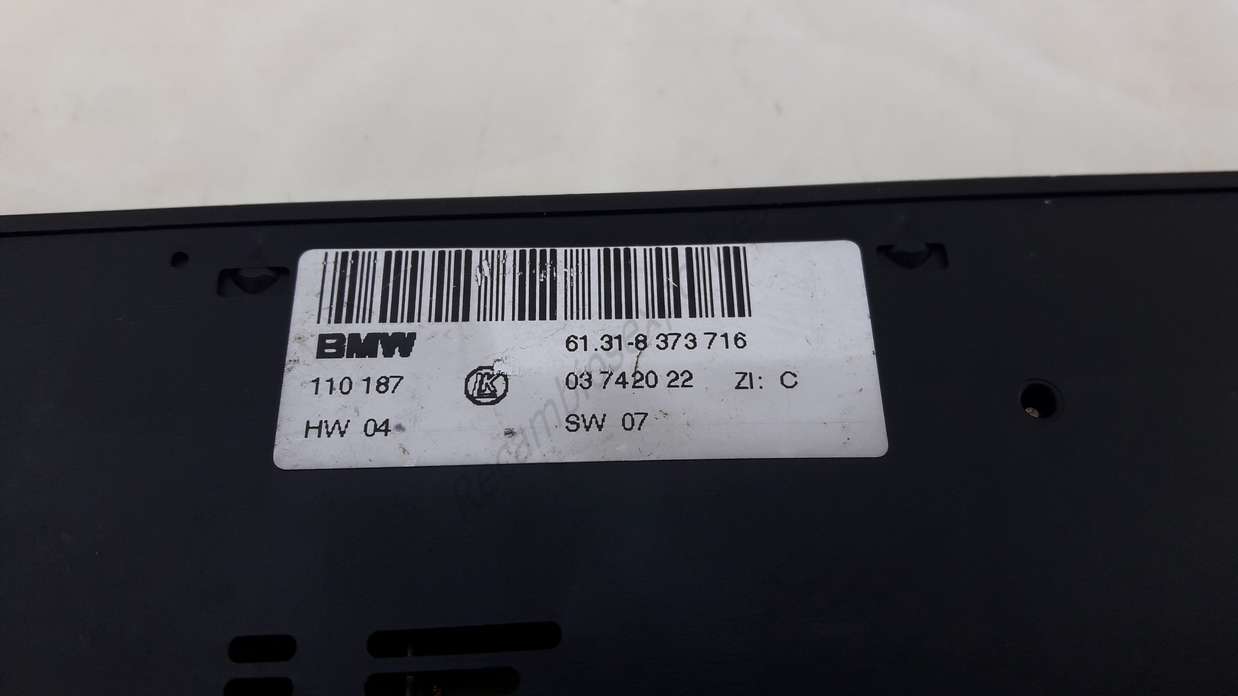 Botonera BMW ASC S EDC 61318373716 61.31-8 373 716 LK 03742022 03 7420 22 - foto 2