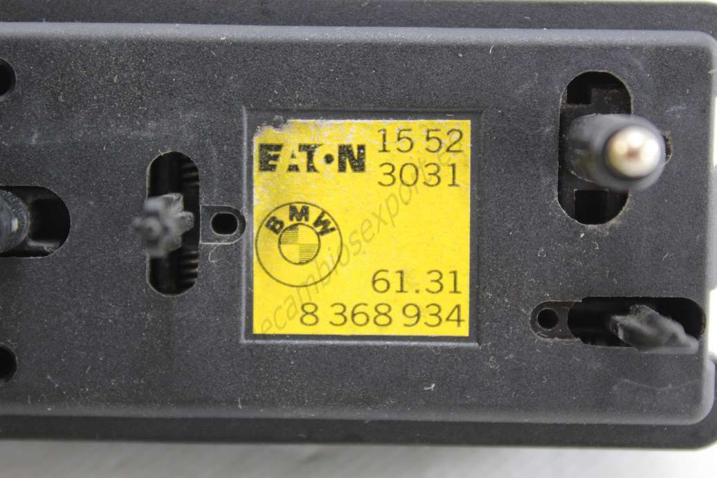 Botonera de acientos BMW E31 E34 E36 E38 E39 61318368934 61.31 8 368 934 - foto 2