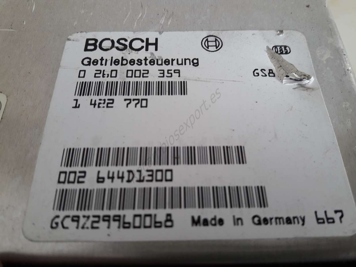 Caja de cambio BMW E39 1422770 1 422 770 1422788 0260002359 0 260 002 359 - foto 3