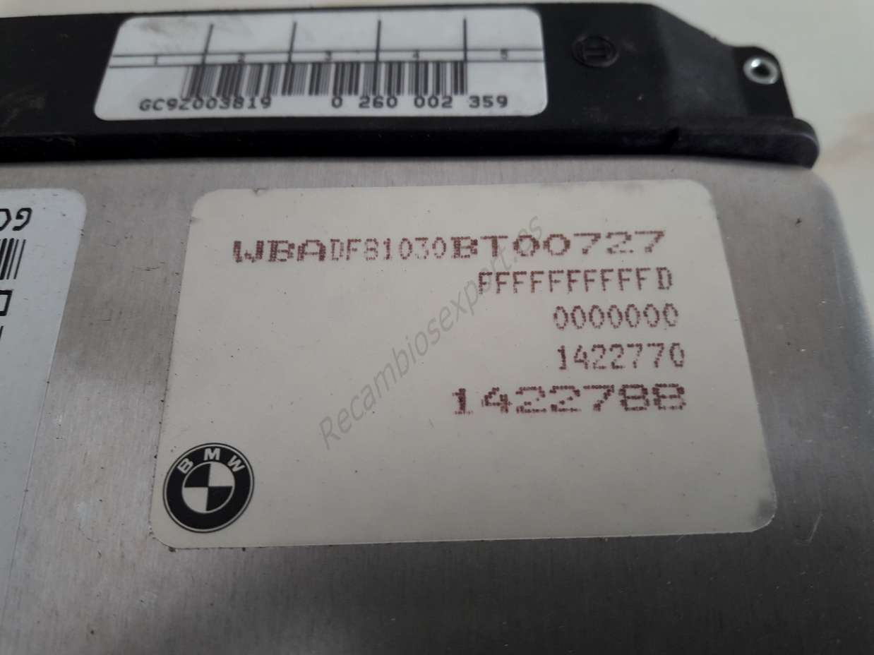 Caja de cambio BMW E39 1422770 1 422 770 1422788 0260002359 0 260 002 359 - foto 2