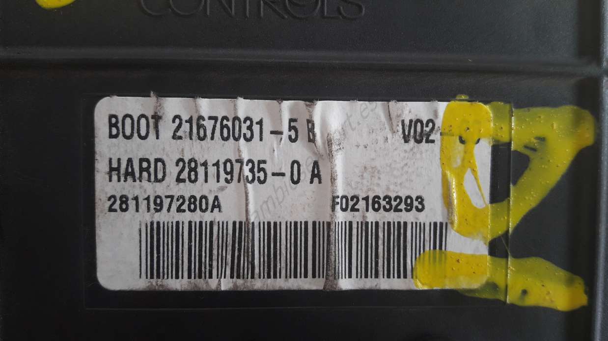 Caja de fusibles Grupo PSA Peugeot Citroen 216760315B 21676031-5B 281197350A 28119735-0A 281197280A - foto 2