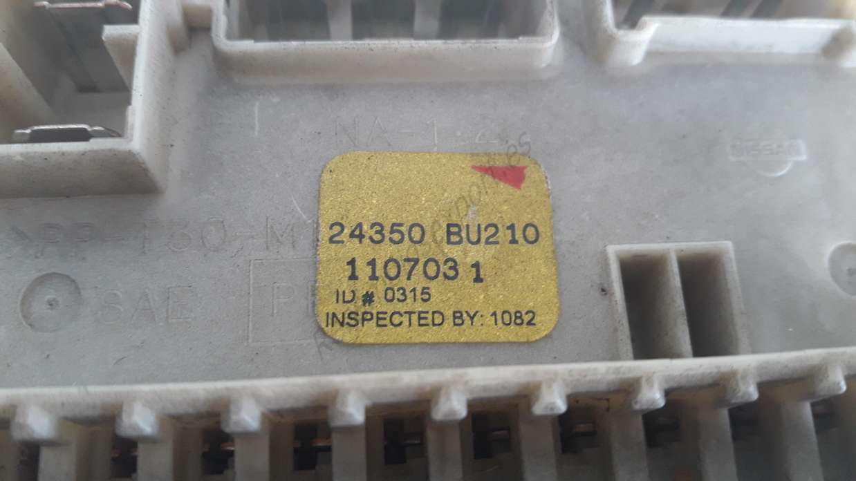 Caja de fusibles Nissan ALmera 24350BU210 24350 BU210 - foto 2