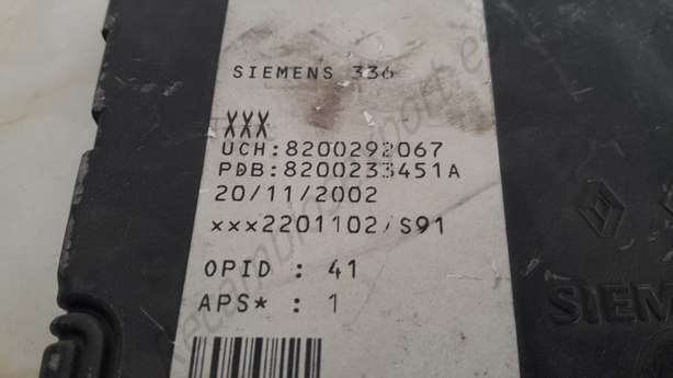 Caja de fusibles Renault Megane 8200292067 8200233451A S118400200H - foto 3