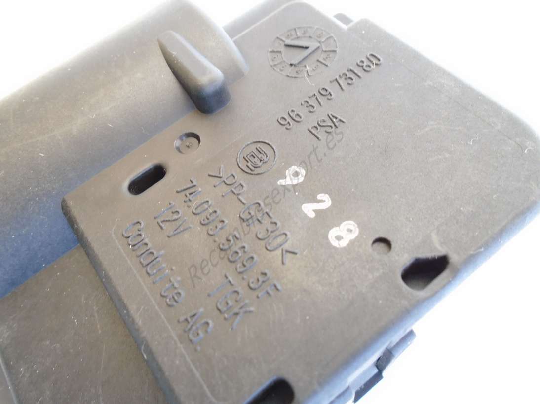 Calefacción actuador Citroen Xsara 9637973180 96 379 731 80 740935693F 74 093 569 3F - foto 2