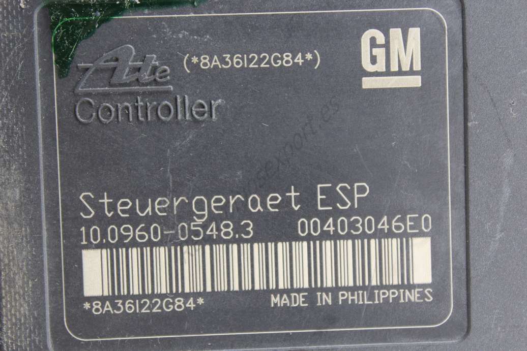 Centralita ABS Opel Astra 13213610AL 13213610 AL 13 213 610 AL 10020602064 10. 0206-0206. 4 10096005483 10. 0960-0548. 3 00403046E0 - foto 3