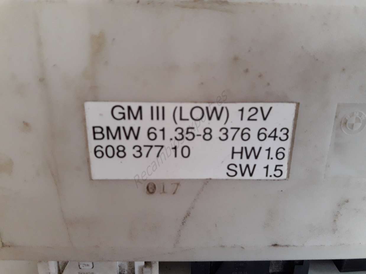 Centralita BMW E39 GM III LOW 61358376643 61.35-8 376 643 60837710 - foto 2