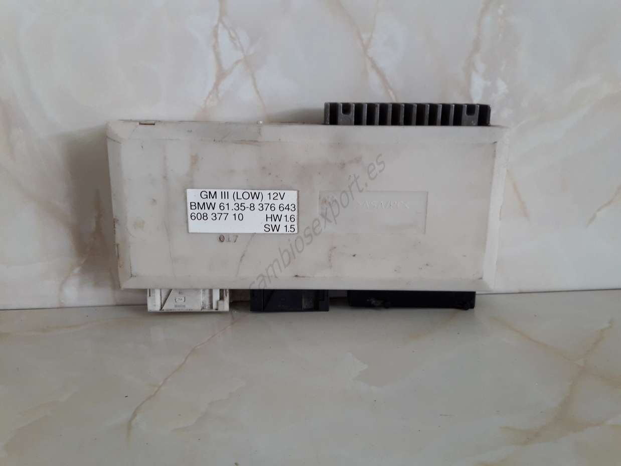 Centralita BMW E39 GM III LOW 61358376643 61.35-8 376 643 60837710 - foto 1