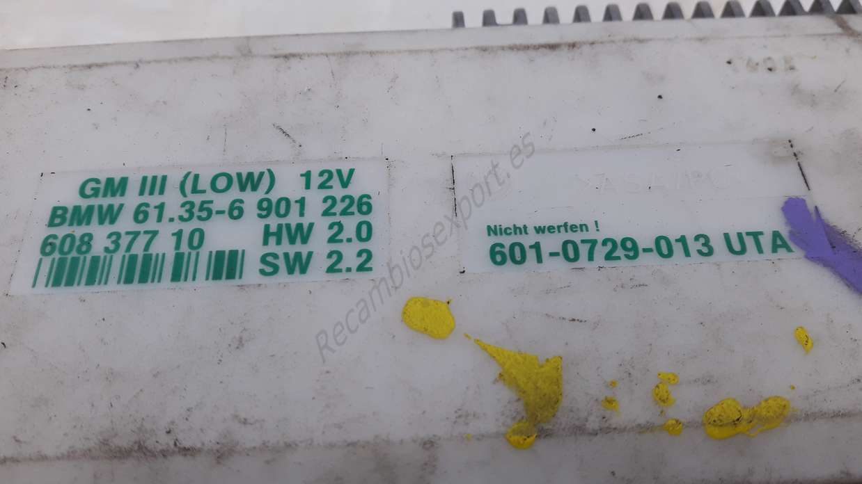 Centralita Basico BMW E39 61356901226 61.35-6 901 226 60837710 UTA 6010729013 601 0729 013 - foto 2