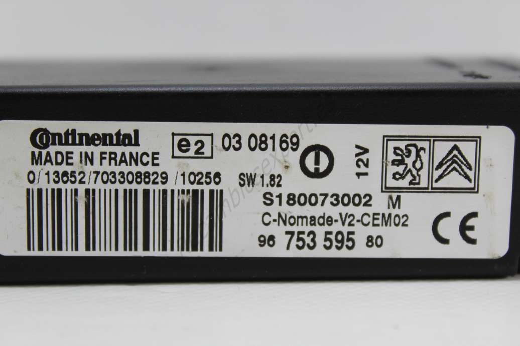 Centralita Bluetooth Peugeot Citroen S180073002M S180073002 M  9675359580 96 753 595 80 - foto 2