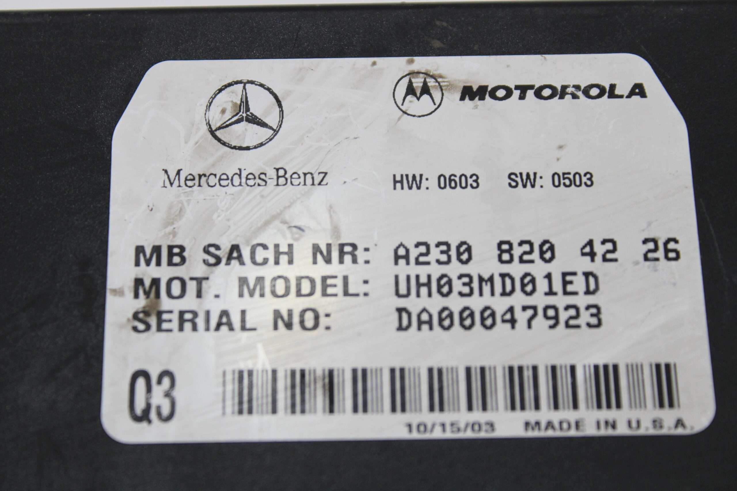 Centralita Bluetooth Teléfono Mercedes R230 W203 W209 - foto 2