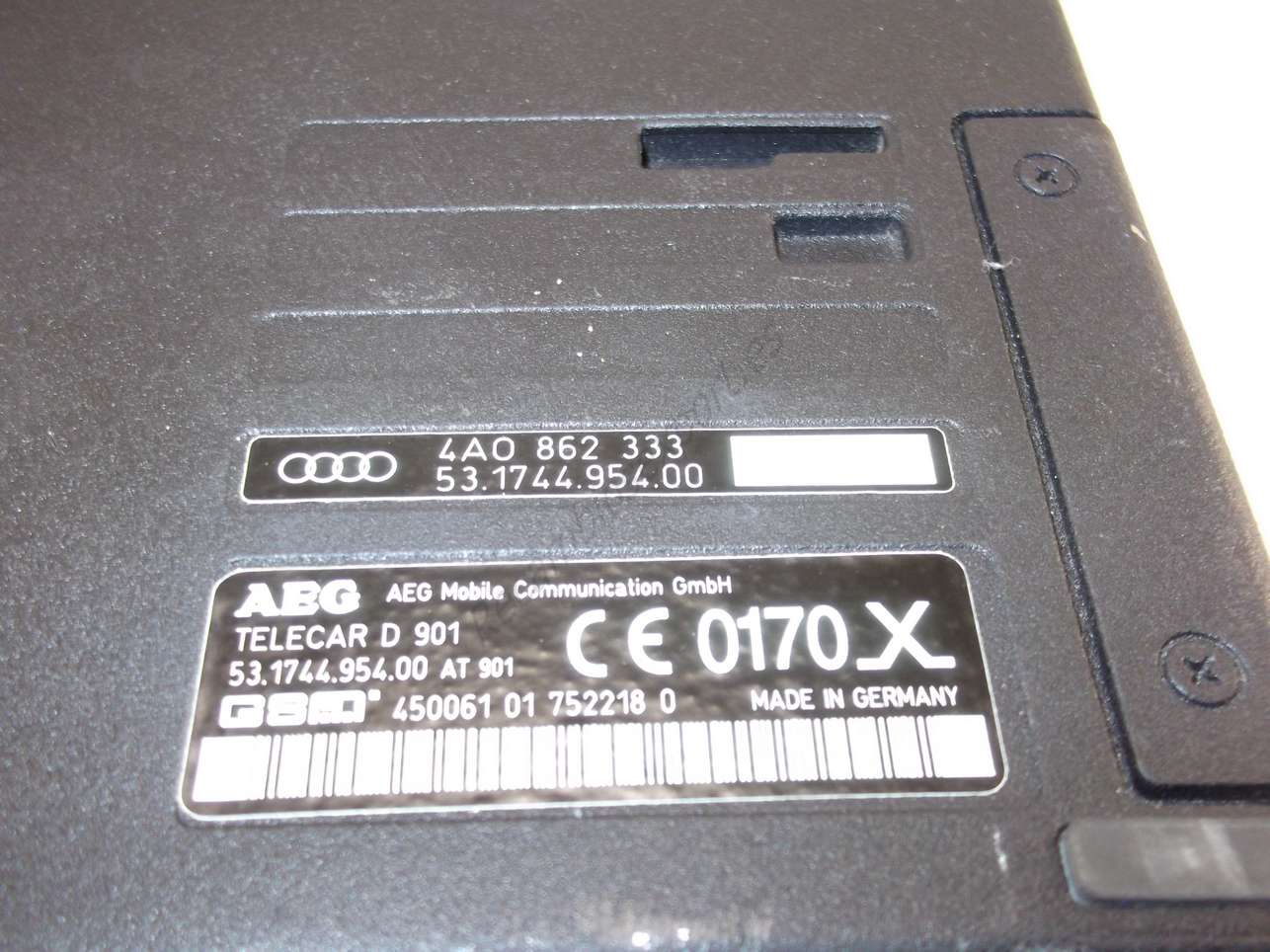 Centralita Bluetooth Teléfono Audi 4A0862333A 4A0 862 333 53174495400 53.1744.954.00 - foto 2