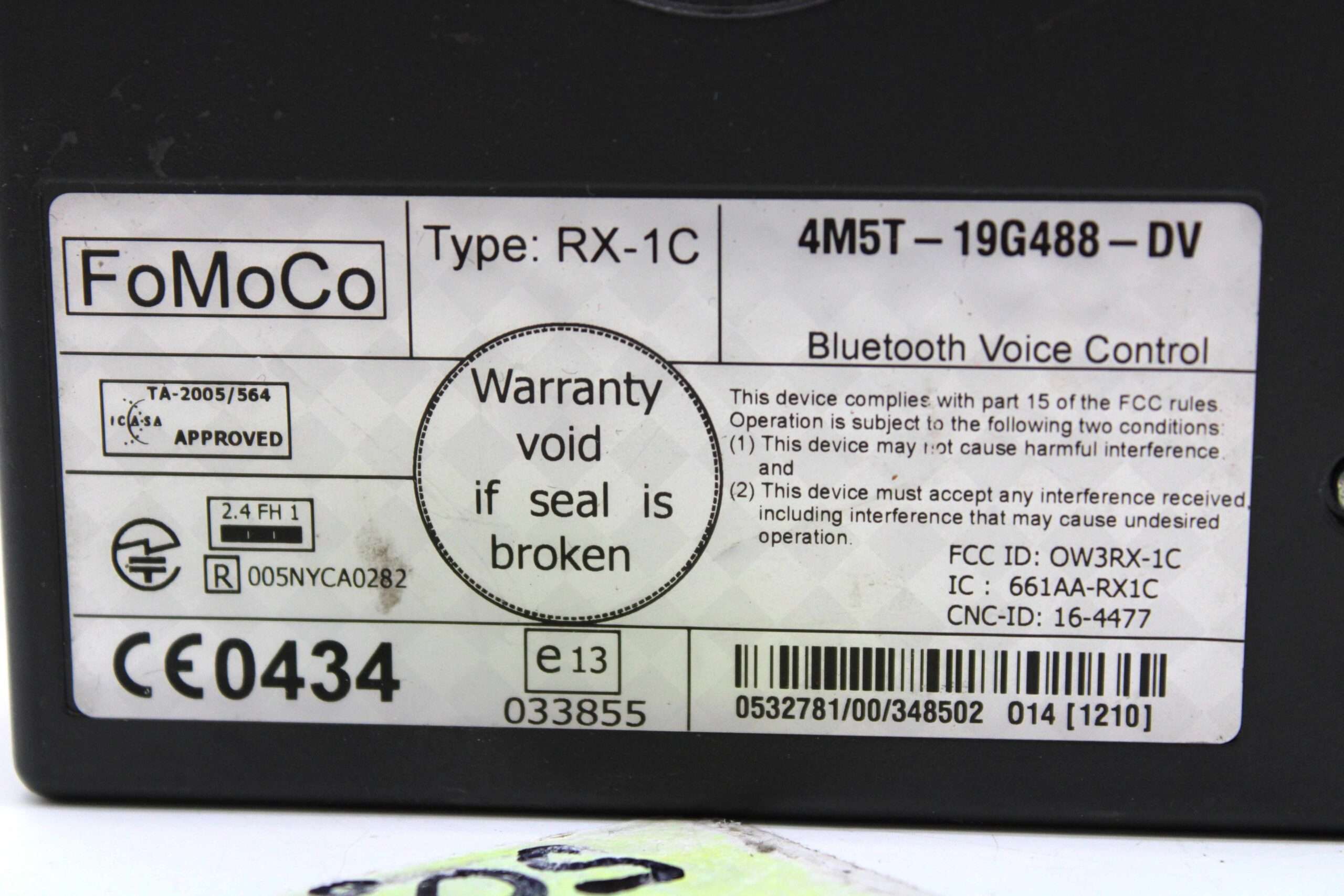 Centralita Bluetooth teléfono Nokia Ford Focus 4M5T19G488DV 4M5T-19G488-DV - foto 2