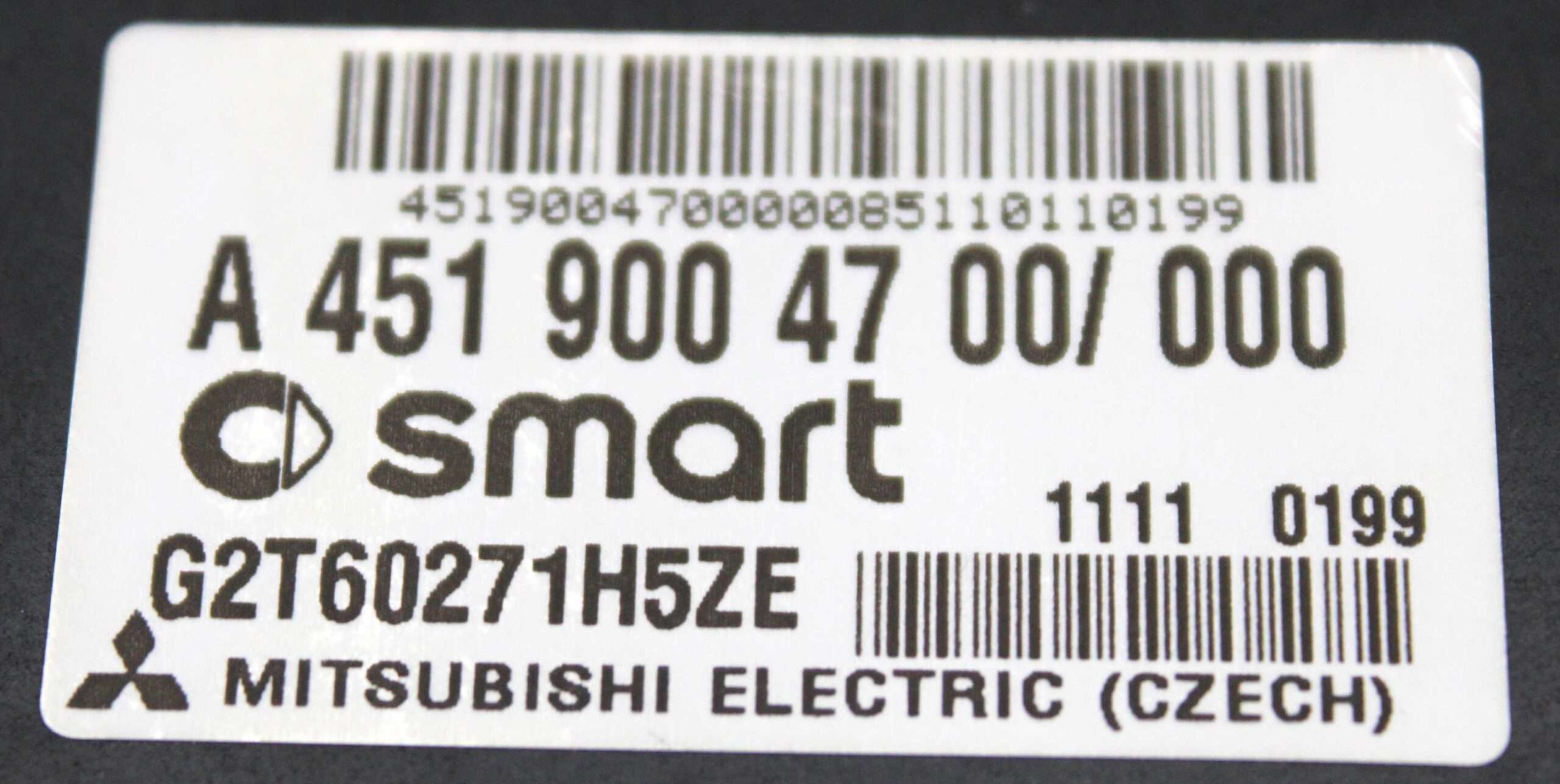Centralita Caja de Cambios Smart Mitsubishi - foto 3